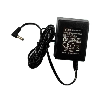 GEZ plug in AC 240v DC 5v 150ma linear adapter