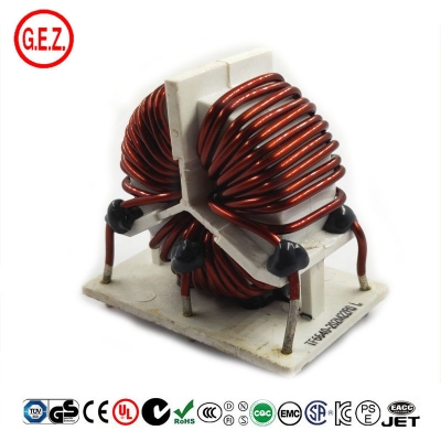 GEZ 30mm 40mm 45mm 550uh 1mh 2mh 5mh white color toroidal inductor