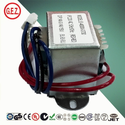 GEZ EI48 EI57 EI66 EI76 ac 220v ac 12v 9v 6v 1a 2a step down low frequency transformer